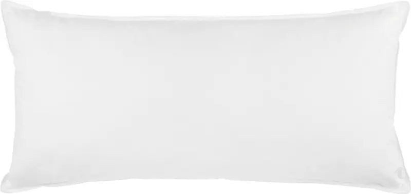 3-Kammer-Kissen Vanessa in Weiß ca. 40x80cm