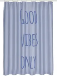 Duschvorhang Good Vibes ca. 180x200cm