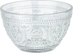 Sch&uuml;ssel St. Remy aus Glas &Oslash; ca. 13cm