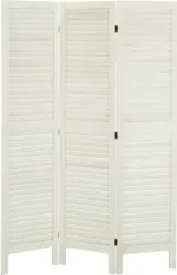 Paravent Weiß