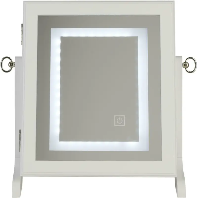 Schmuckschrank in Weiß