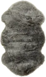 Kunstfell Chrisi in Taupe ca.55x95cm