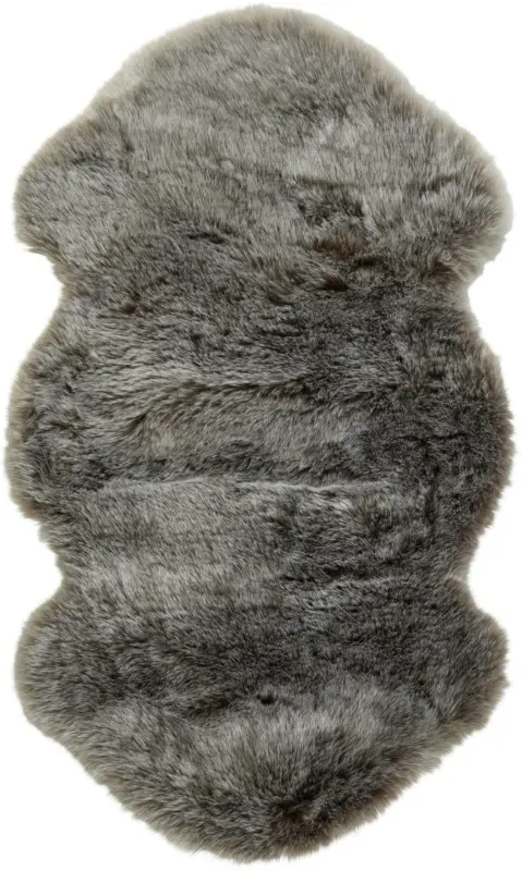 Kunstfell Chrisi in Taupe ca.55x95cm