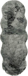 Kunstfell Chrisi 2 in Grau ca. 55x160cm