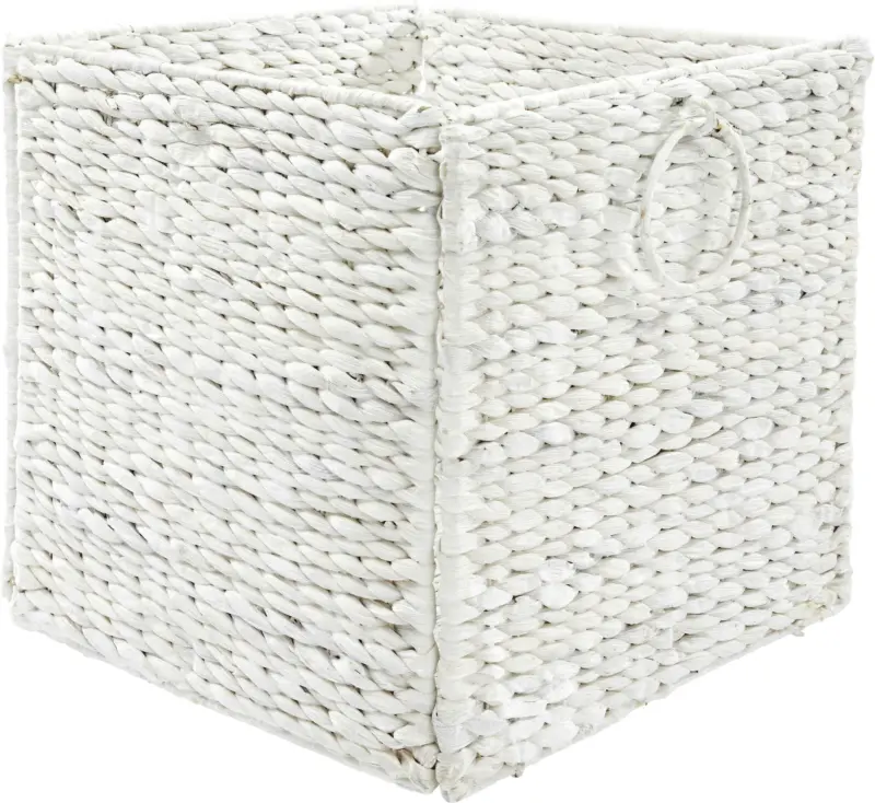 Regalkorb Bea in Weiß