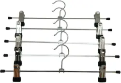 Hosenbügel Tom aus Metall, 5er Set