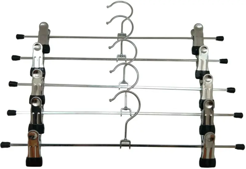 Hosenbügel Tom aus Metall, 5er Set