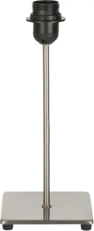Leuchtenfuß Inna in Silber max. 60 Watt