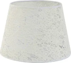 Leuchtenschirm Rossi in Weiß Ø ca. 35cm