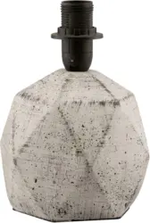 Leuchtenfuß Melis in Hellgrau max. 60 Watt