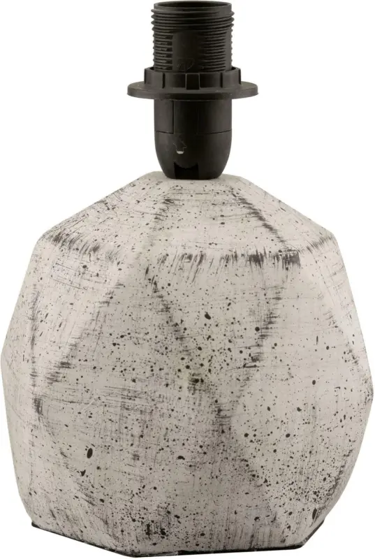 Leuchtenfuß Melis in Hellgrau max. 60 Watt