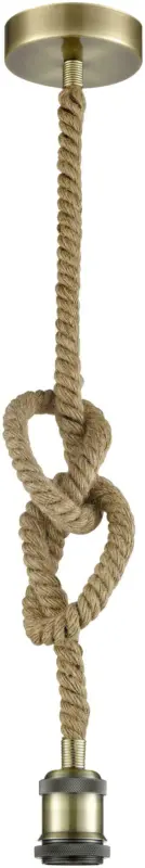 Schnurpendel Christian in Braun