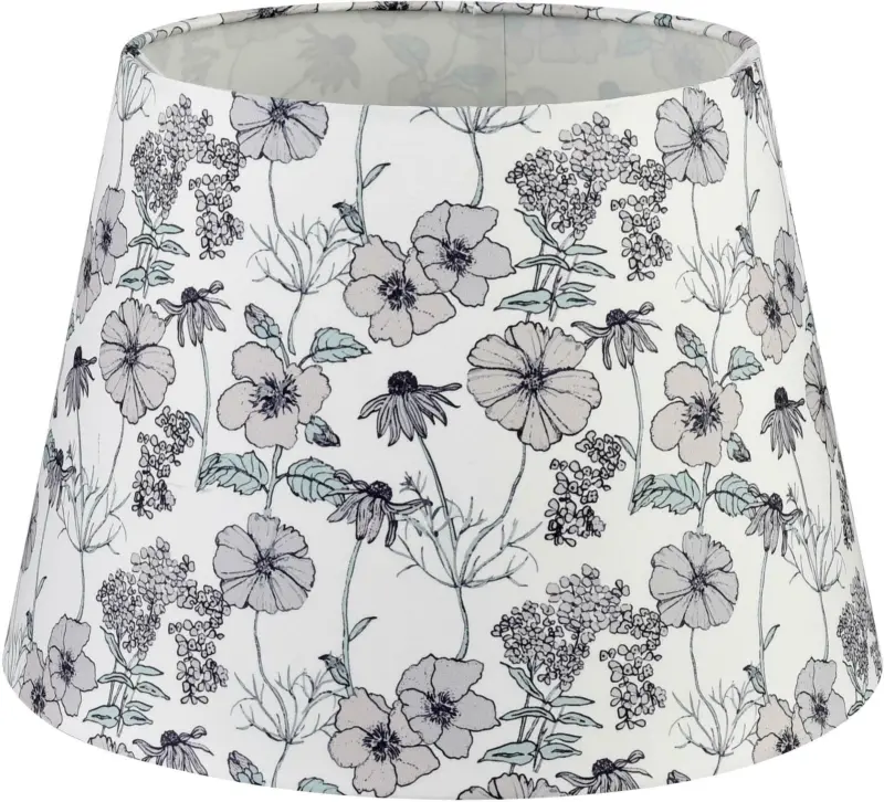 Leuchtenschirm Poppyseed in Weiß Ø ca. 35cm