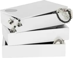 Schmuckbox Joris in Wei&szlig;