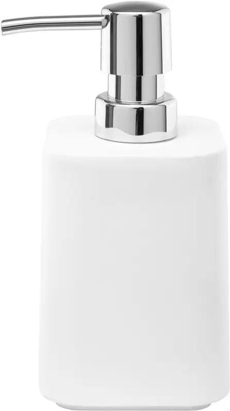 Seifenspender Lilo aus Kunststoff in Weiß