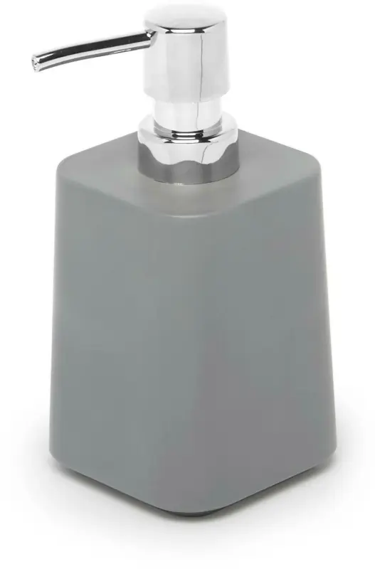 Seifenspender Lilo aus Kunststoff in Grau