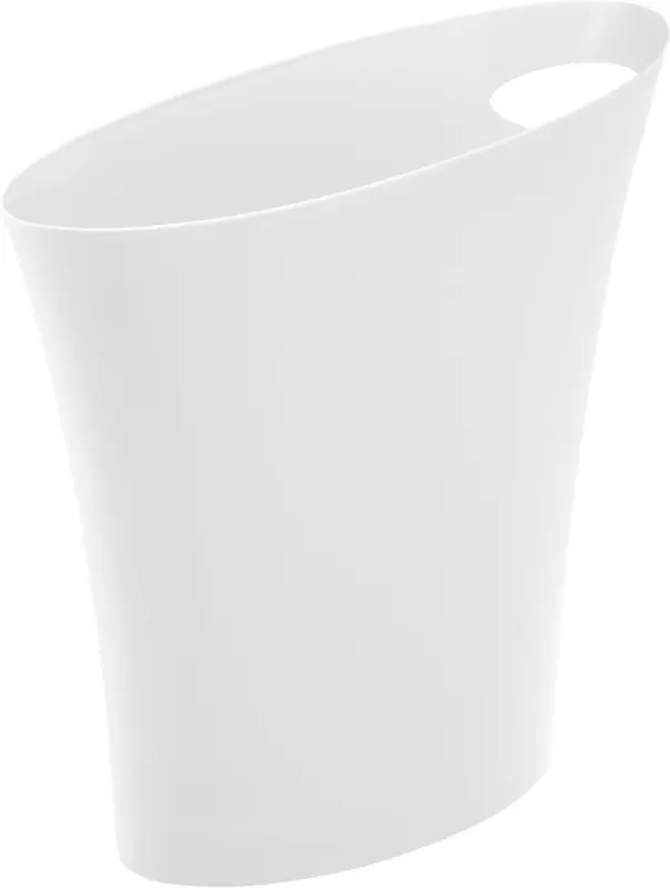 Kosmetikeimer Lilo aus Kunststoff in Weiß