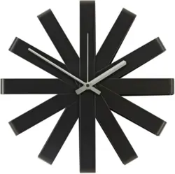 Wanduhr Anna in Schwarz Ø ca. 30,5cm