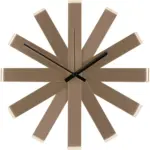 m&ouml;max Wanduhr Anna in Kupfer &Oslash; ca. 30,5cm