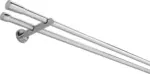 mömax Dornbirn - Ihr Trendmöbelhaus in Dornbirn Vorhangstangenset Marie aus Metall ca. 120cm