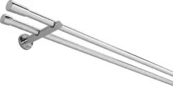 Vorhangstangenset Marie aus Metall ca. 240cm