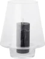 mömax Windlicht Lou aus Glas Ø 22cm