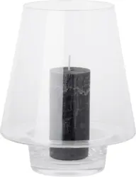 Windlicht Lou aus Glas Ø 22cm