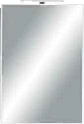 Spiegelschrank Weiß/Braun