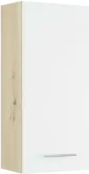 Oberschrank Santino II in Weiß/Eichefarben