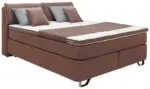 mömax Boxspringbett in Konjakbraun ca. 180x200cm