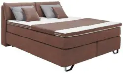 Boxspringbett in Braun ca. 160x200cm
