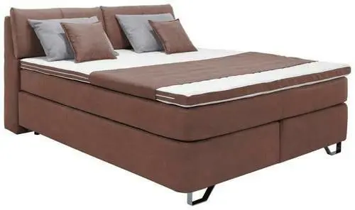 Boxspringbett in Braun ca. 160x200cm