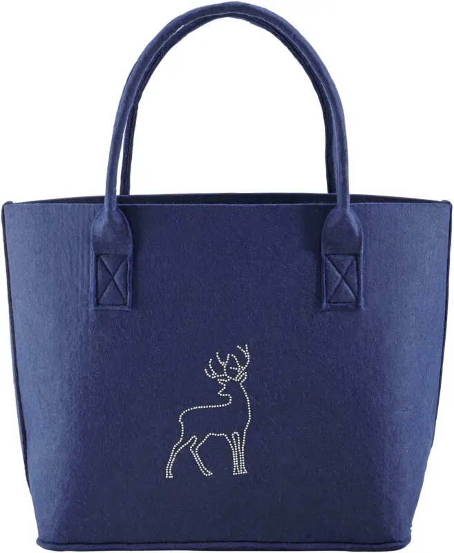 Tasche in Blau 'Luca' ca.38x34cm