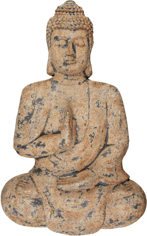 Wanddeko Buddha aus Naturstein