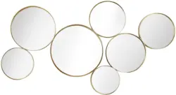 Wanddeko Mira in Gold