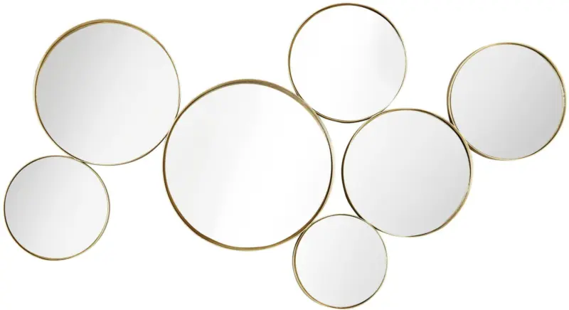 Wanddeko Mira in Gold