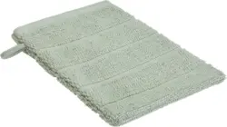 Waschhandschuh Anna in Grün ca. 16x21cm