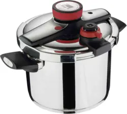 Schnellkochtopf Quicky aus Edelstahl, ca. 6l