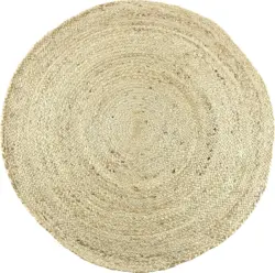 Teppich Hanoi in Naturfarben Ø ca. 110cm