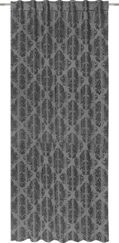 Schlaufenvorhang Charles in Grau ca. 140x245cm