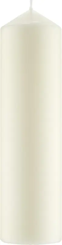 Stumpenkerze Urban in Champagner