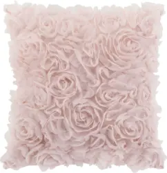 Zierkissen Rosalinde in Rosa ca. 40x40cm