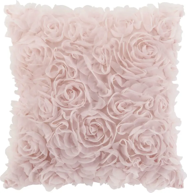 Zierkissen Rosalinde in Rosa ca. 40x40cm