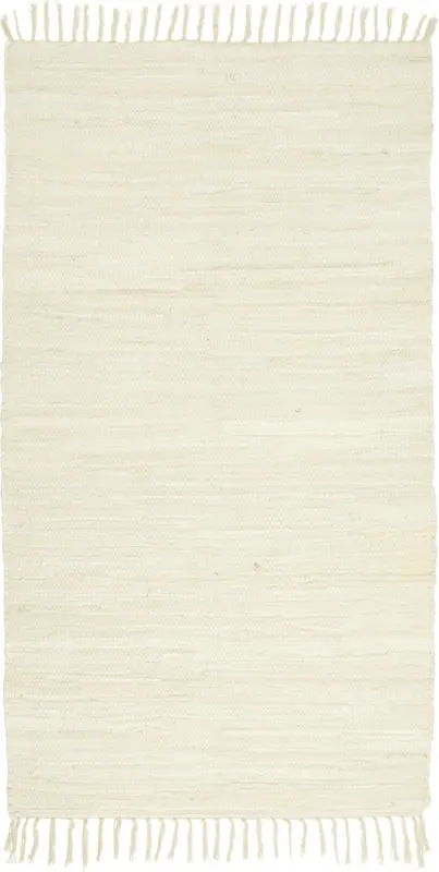 Fleckerlteppich Julia 2 in Creme ca. 70x130cm
