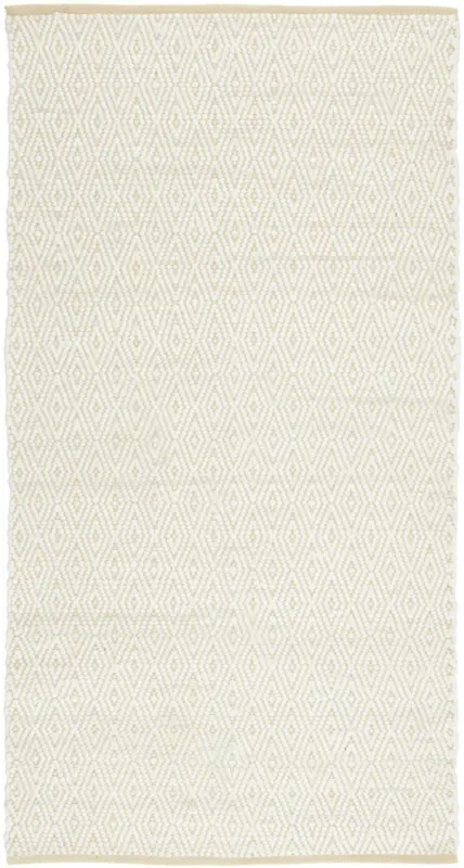 Handwebteppich Carmen in Beige ca. 80x150cm