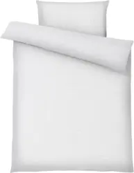 Bettwäsche Brigitte in Weiß ca. 140x200cm