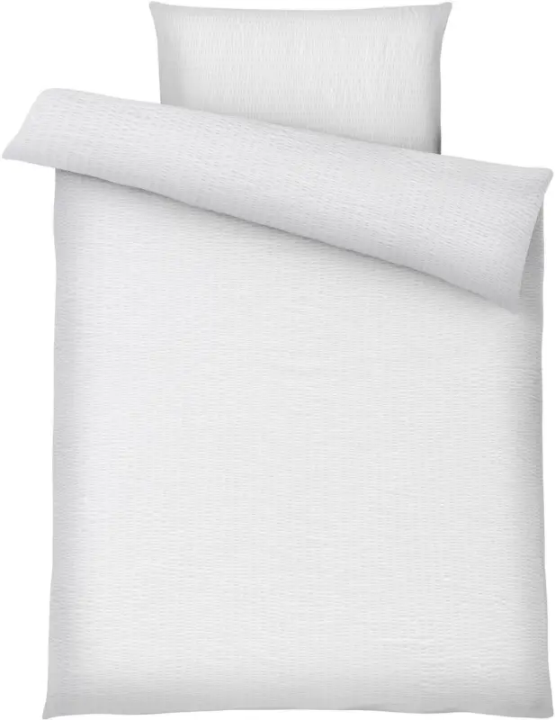 Bettwäsche Brigitte in Weiß ca. 140x200cm