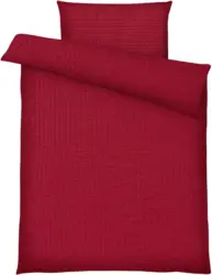 Bettwäsche Brigitte in Rot ca. 140x200cm