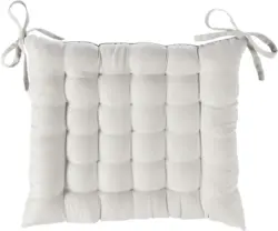 Sitzkissen Anke in Weiß ca. 40x40cm