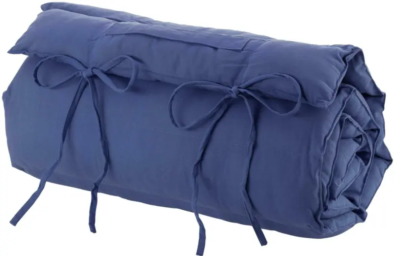 Strandmatte Uni in Blau ca. 60x180cm